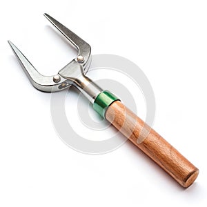 Crop Tool isolated on white background photo