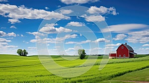 crops minnesota farm landscape