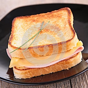 Croque-monsieur photo