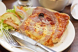 Croque monsieur photo