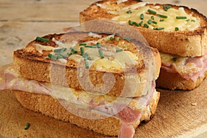 Croque monsieur photo