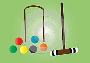 Croquet tools and objects