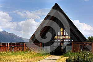 Cross and Absaroka Mountains photo