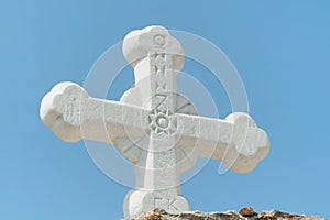 Cross of Agios Nikolaos Church of Naxos, Greece