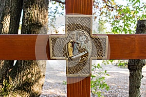 Cross on Apparition hill