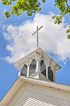 Cross on Belfry photo