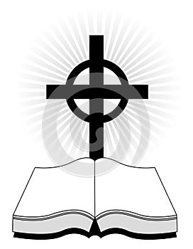 Cross and bible