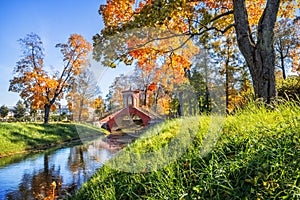 Cross bridge in Tsarskoe Selo