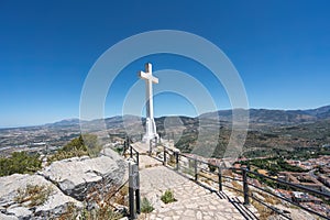 Cross of the Castle of Santa Catalina - Jaen, Spain