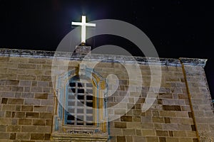 Cross on Catholics Church photo