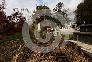 Cross in the cemetery