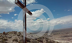 Cross of Christ in Tonopah, Nevada