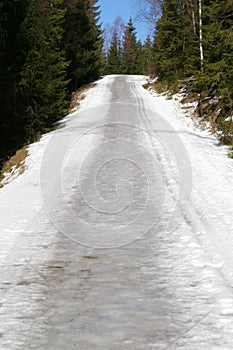 Cross Country Ski Track