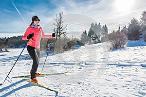 Cross country skier