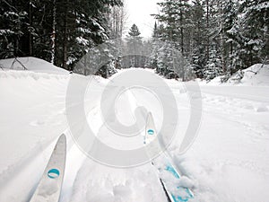 Cross country skiing