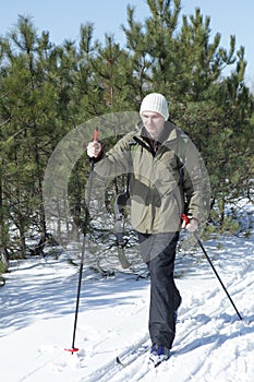 Cross-country skiing