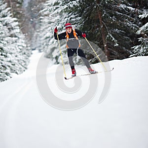 Cross-country skiing