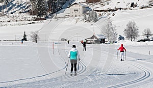 Cross country skiing