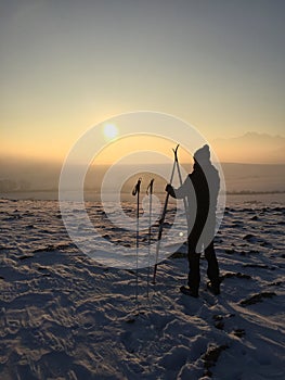 Cross-country skiing