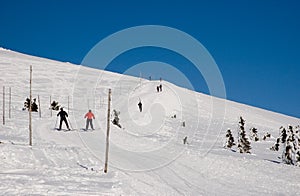 Cross country skiing