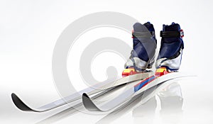 Cross country skis photo