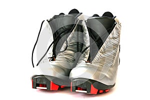 Cross country skying boots