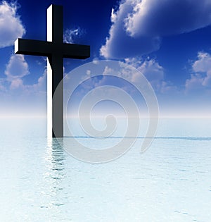 The Cross In Daytime Water 6