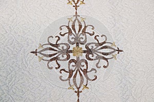 Cross, detail of church vestment