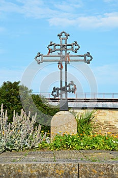 Cross in Fortress Oreshek