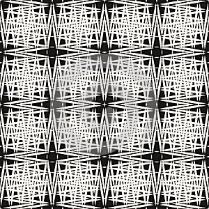 Cross hatch vector pattern. Abstract seamless texture with thin lines, stripes.