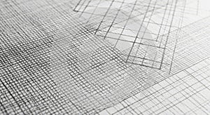 Cross-hatched art texture with pencil shading