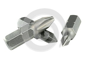 Cross head screwdriver bits