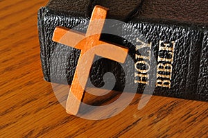 Cross and Holy Bible