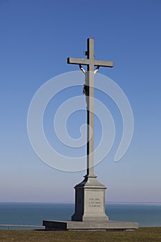 Cross in Le Treport photo
