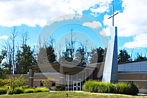 Cross at the Newman Center