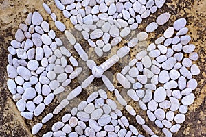 Cross Of Pebbles