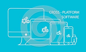 Cross platform icon