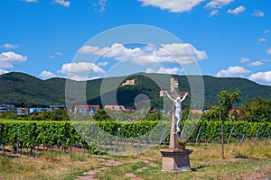 Cross on the roadside