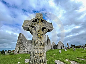 The Cross of the Scriptures, Clonmacnoise, Co. Offaly photo