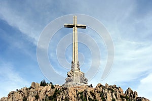 The Cross at the `Valley of the Fallen`, Spain