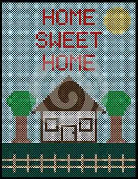 Cross Stitch Background 1