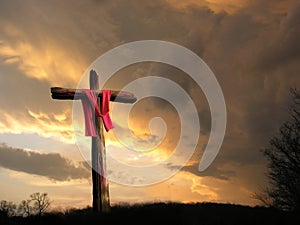 Cross in Storm