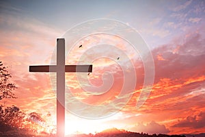 The Cross symbol of redemption, good friday, salvation