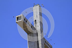 Cross of third millenium at Coquimbo Chile photo