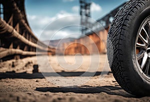 cross tire illustration layers section various it showing used materials form construction s resilience car wheel white isolated