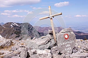 Cross at Velebit