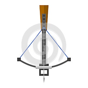 Crossbow arbalest vector illustration