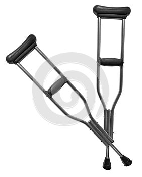 Crossed Crutches