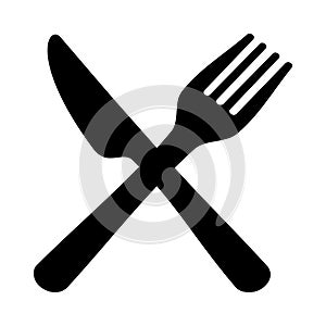 CROSSED KNIFE AND FORK, PICTOGRAM