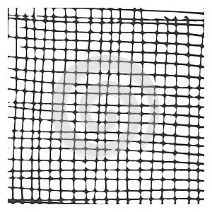 Crossed lines pattern in hand drawn etching style